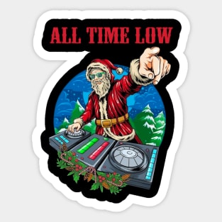 ALL TIME LOW BAND XMAS Sticker